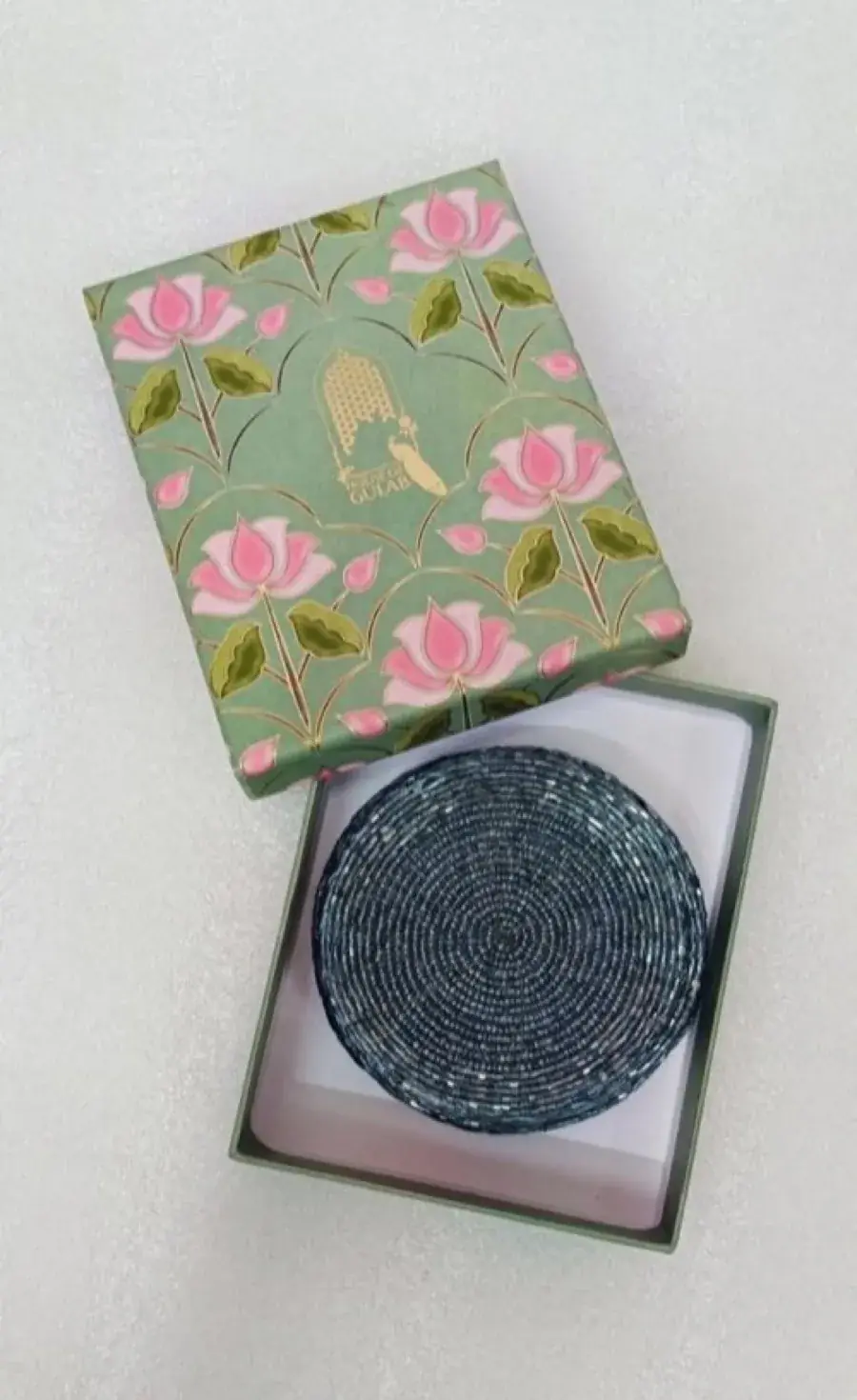 Beaded Coaster Gift Box